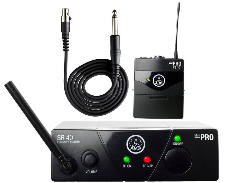 

Гитарная радиосистема AKG WMS40 MINI INSTRUMENTAL SET