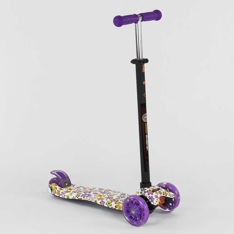 

Самокат Best Scooter А 25528 / 779-1326 MAXI Фиолетовый с белым