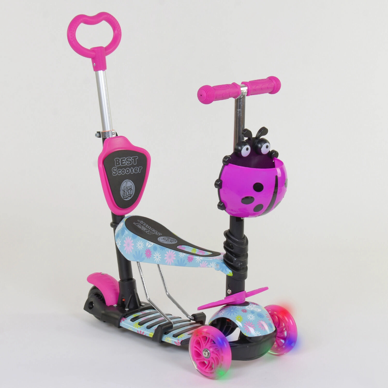 

Самокат Best Scooter 5в1 11210 Абстракция