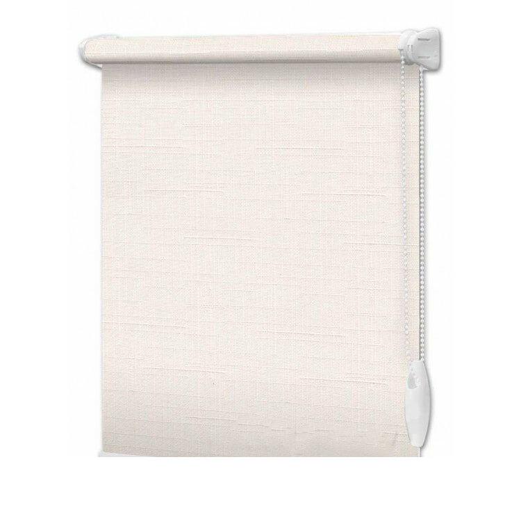 

Рулонная штора interDiz Лен 2070 85х185 см открытого типа Бежевый