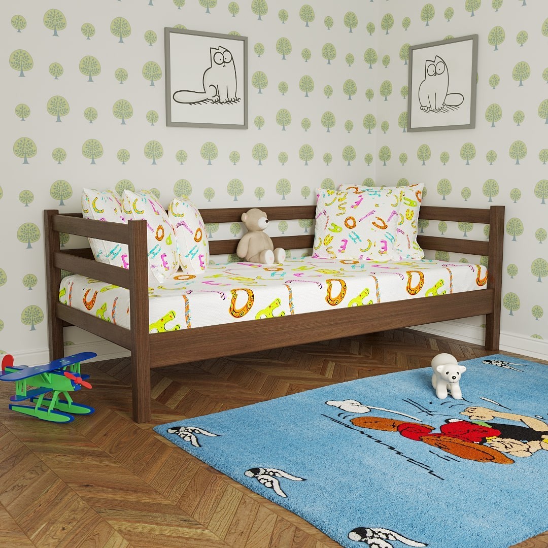 

Детская кровать MEBLIUS Соня 80 см x 200 см Светлый орех