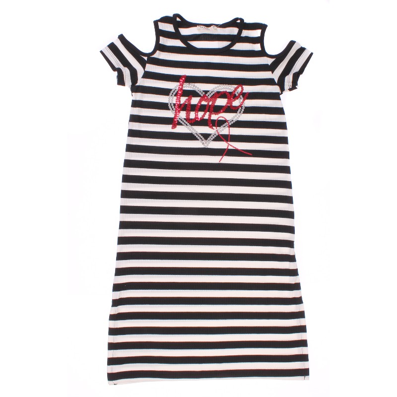 

Платье для девочки Breeze BREEZE 12555 134 см чорний/кремовий (136864)