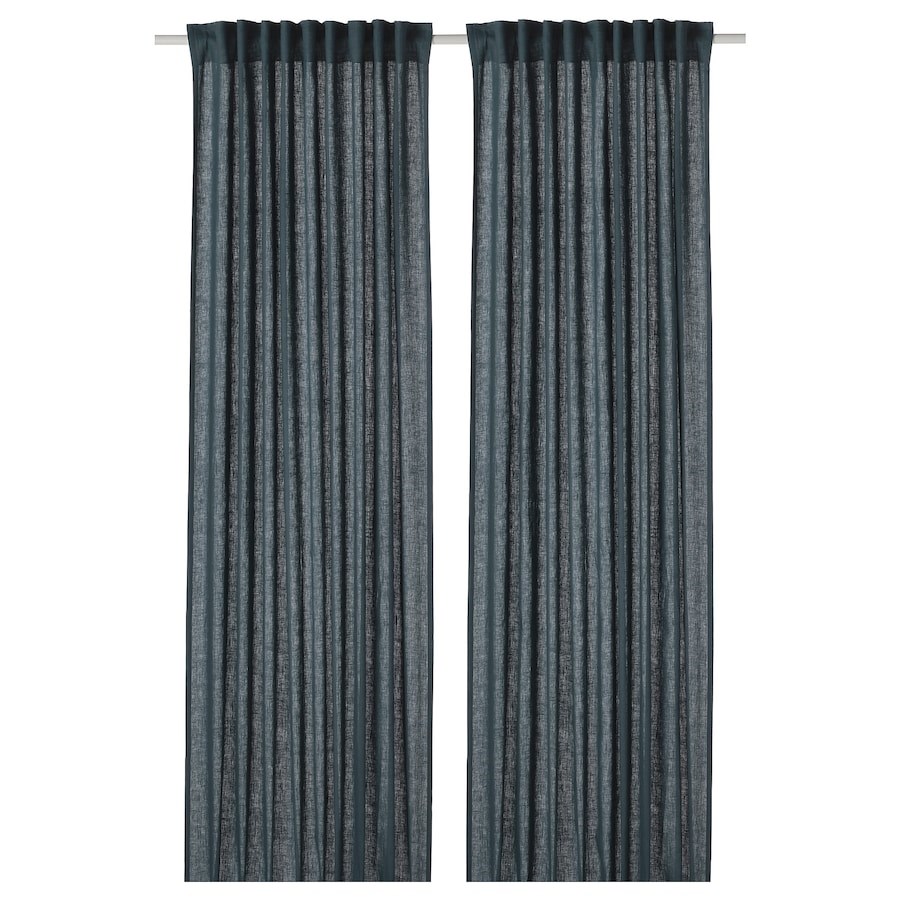 

Гардина IKEA DYTAG 145х300 см синя (804.667.21)