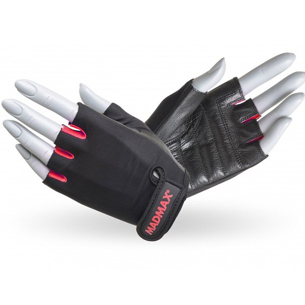 

Перчатки для фитнеса Madmax Rainbow MFG-251 black/rubine red Размер L (197544)