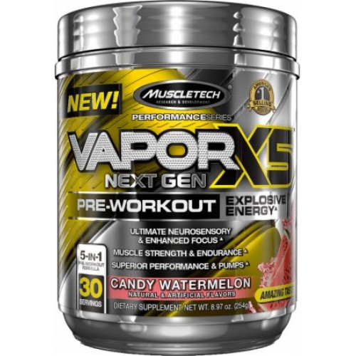 

Предтренировочный комплекс MuscleTech Vapor X5, 266 грамм Арбуз (352974)