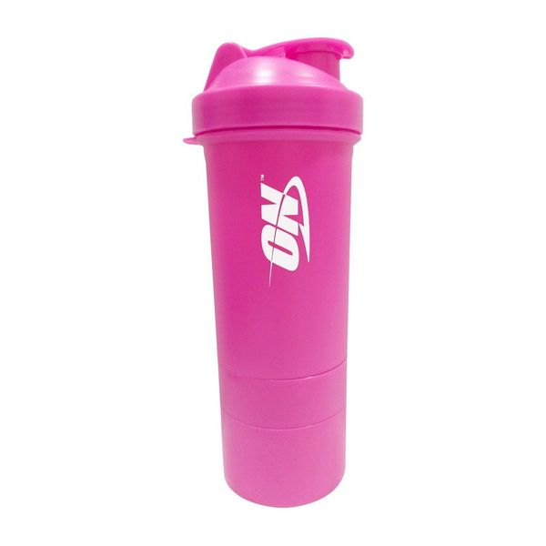 

Шейкер спортивный Optimum Nutrition ON 3 in 1 with metal ball 600 мл Розовый (501524)