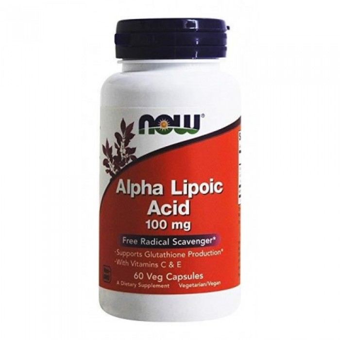 

Альфа-липоевая кислота Now Foods Alpha Lipoic Acid 100 mg (60 капсул) (774601)