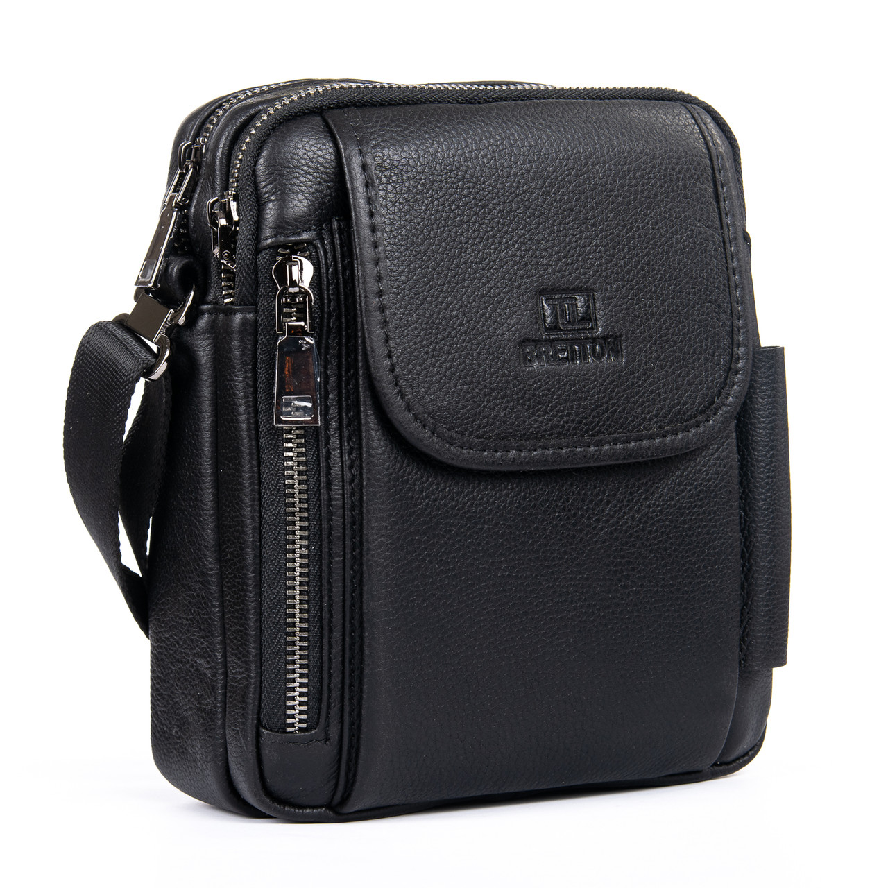 

Сумка Мужская Планшет кожаный BRETTON BE 3513-5 black