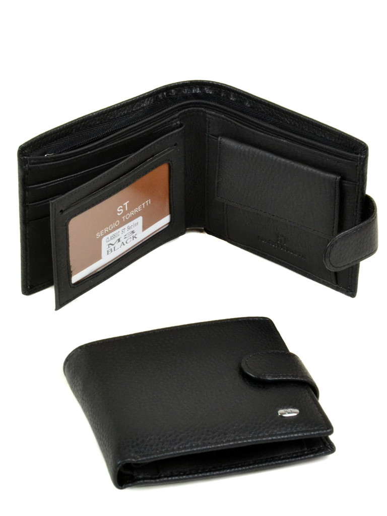 

Кошелек ST иск-кожа SERGIO TORRETTI M3 черный black