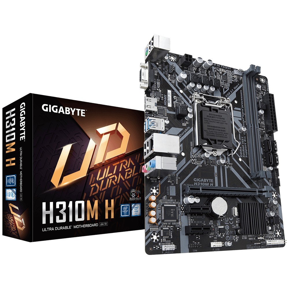 

Материнская плата Gigabyte H310M H 1.1 (s1151, Intel H370, PCI-Ex16)