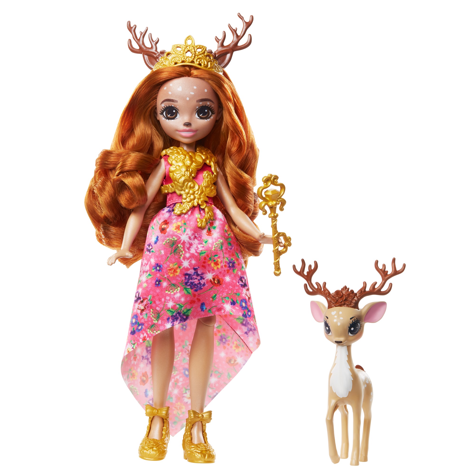 

Кукла Королева Давиана и олень Гресси Enchantimals Royal Queen Daviana Doll & Grassy Deer (GYJ12)