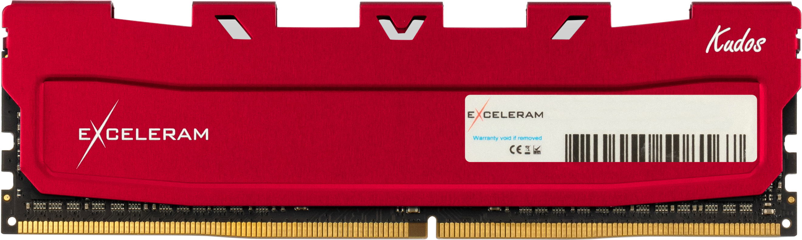 

Оперативная память eXceleram DDR4-2400 16384MB PC4-19200 Red Kudos (EKRED4162417C)
