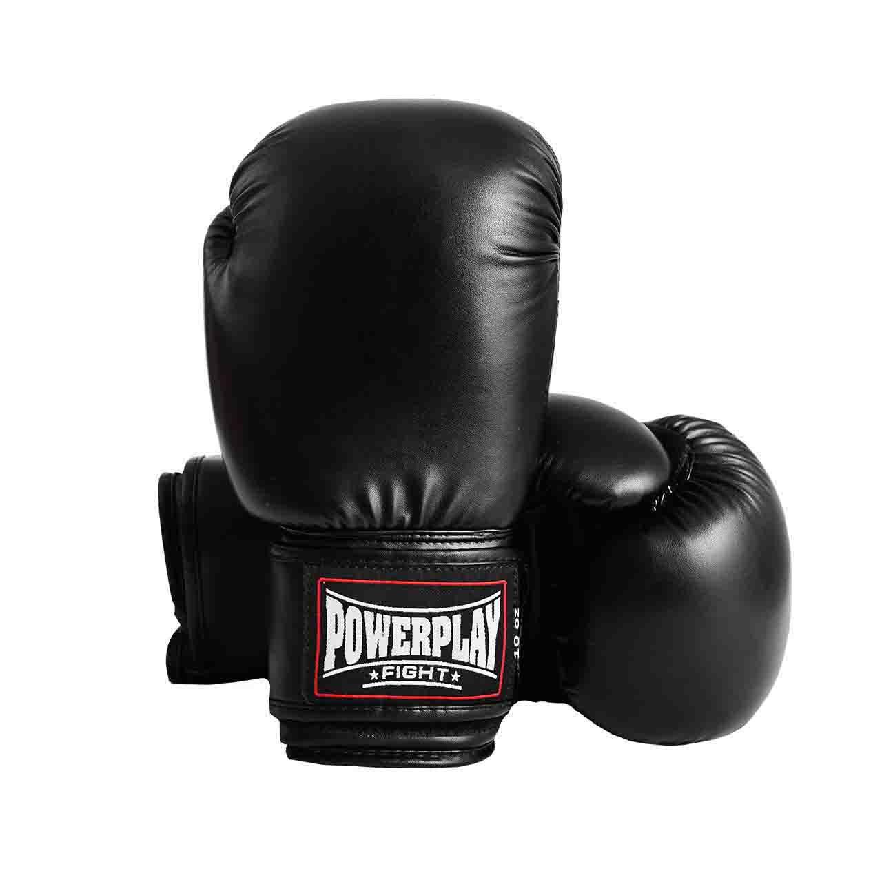 

Боксерские перчатки PowerPlay 3004 Black 16 унций