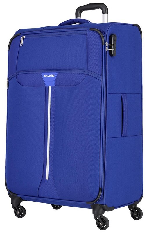 

Валіза на 4 колесах велика Travelite Speedline Navy TL092449-20 L синя