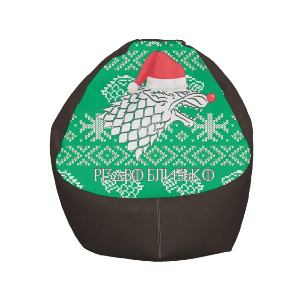

Кресло мешок - Christmas Is Coming Цвет черный - MyTee