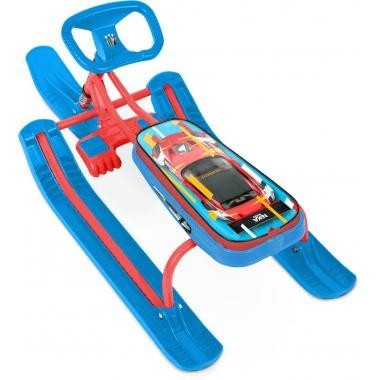 

Снегокат «Тимка спорт 1» рисунок сиденья: Nika kids sportcar, красный каркас