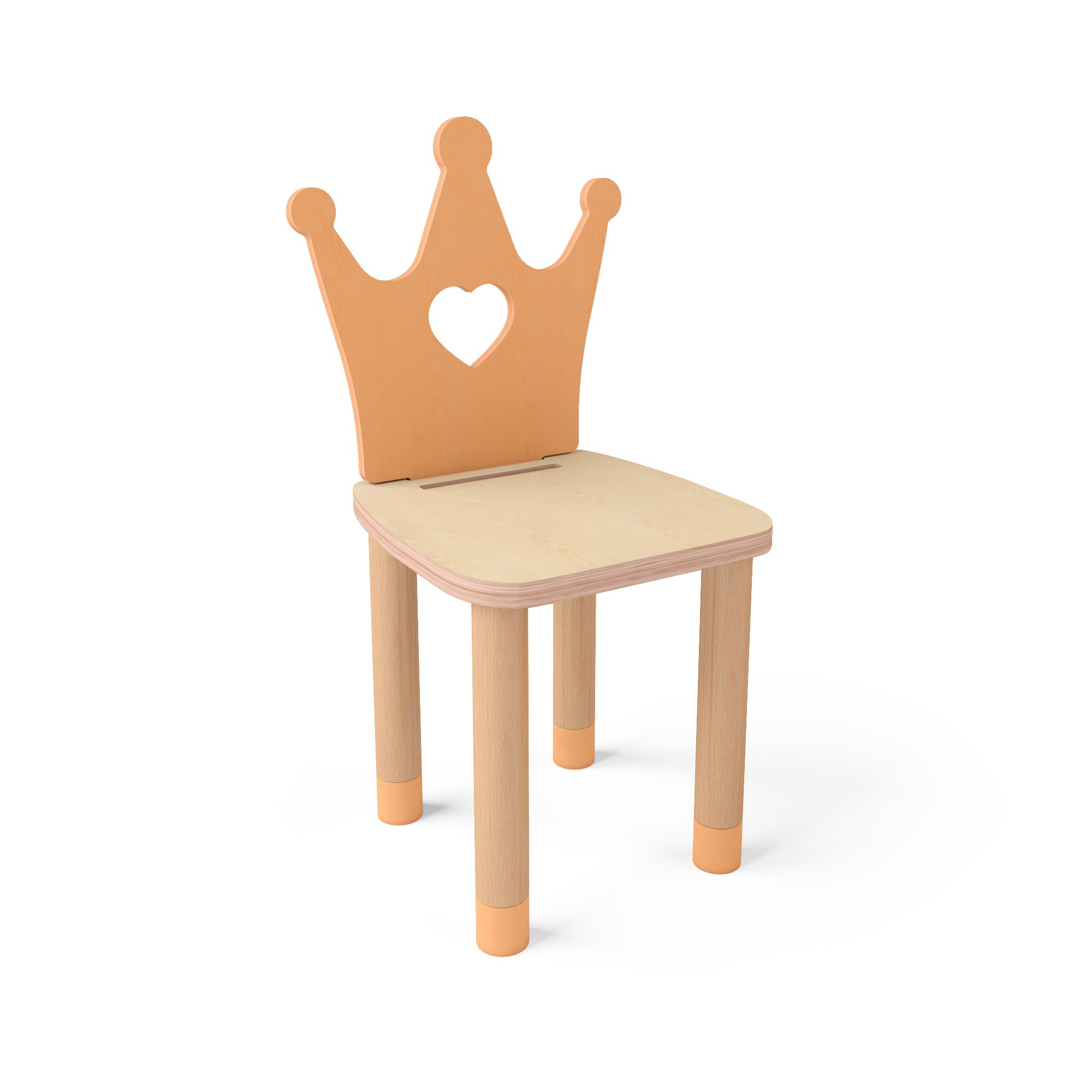 

Стул детский регулируемый IndigoWood Crown orange (41433)