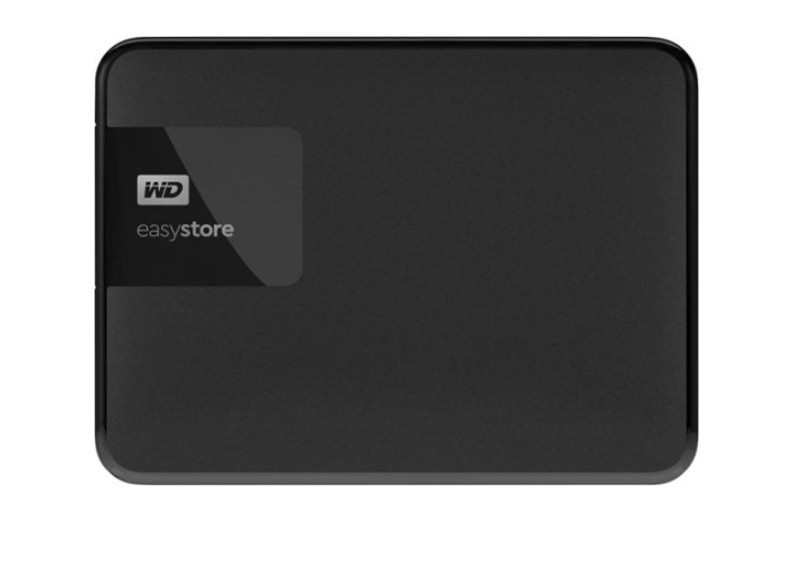 

Жесткий диск WD Easystore 5TB External USB 3.0 Portable Black WDBKUZ0050BBK-WESN