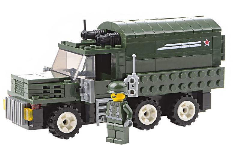 

Конструктор Na-Na Военный Грузовик IM532 (62-182) (2200000440327)