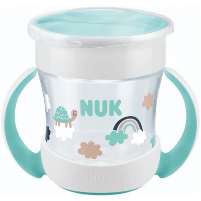 

Поильник-непроливайка Nuk Evolution Mini Magic 160 мл Зеленый (3952387)