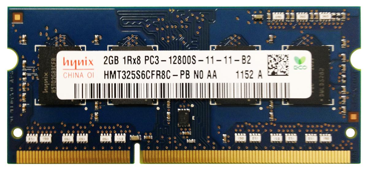 

Модуль памяти SO-DIMM 2GB/1600 DDR3 Hynix (HMT325S6CFR8C-PB) Refurbished