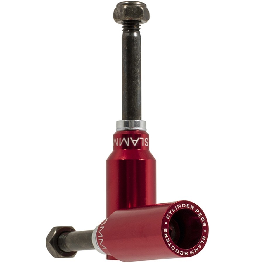 

Пеги для трюкового самоката Slamm Cylinder Pegs red