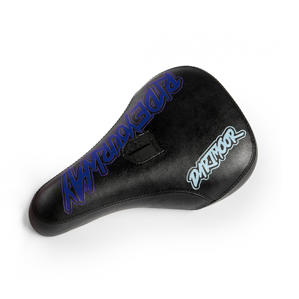 

Седло Dartmoor Fatty Pivotal blk/space blue эко-кожа