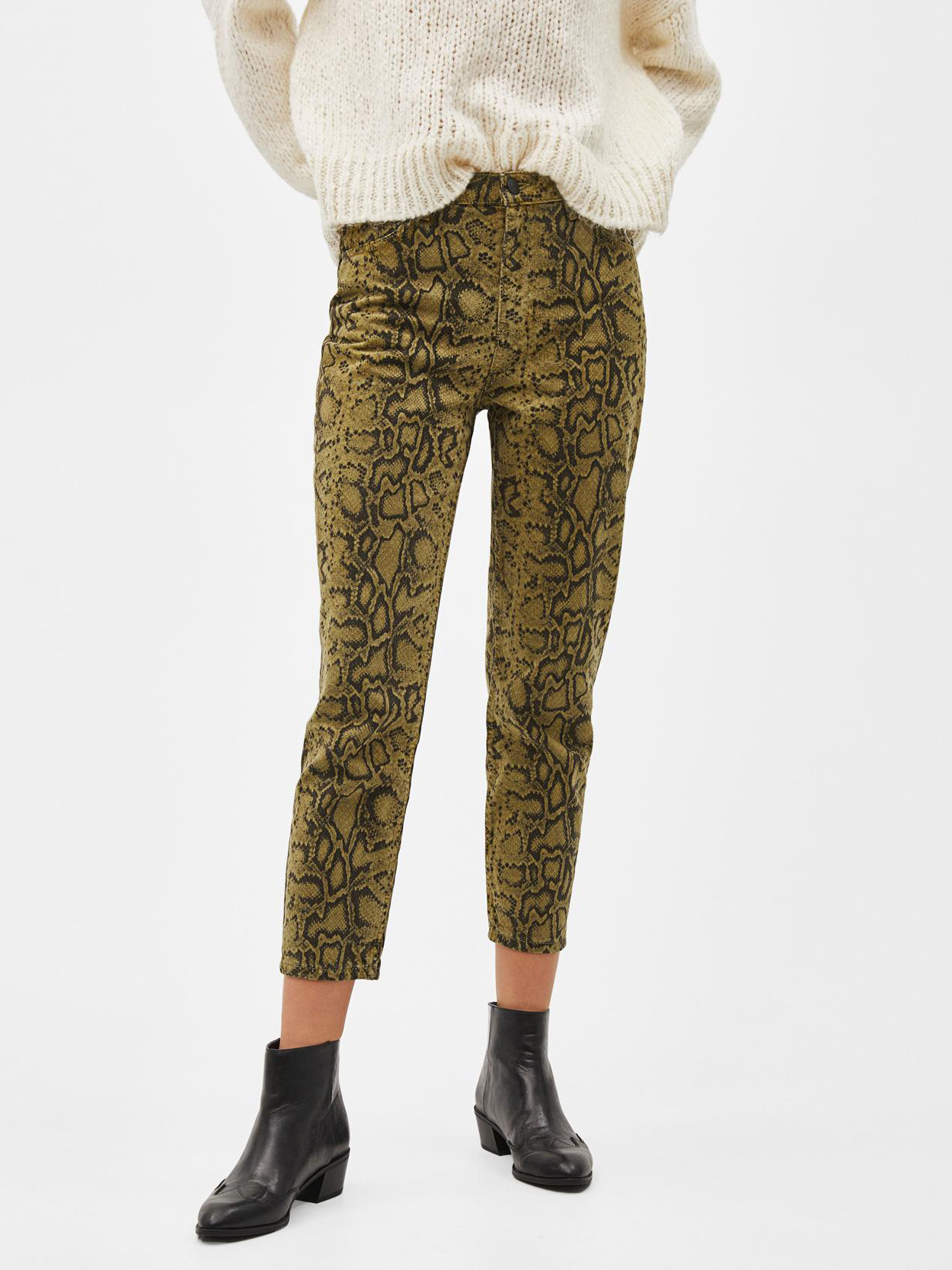 

Брюки Bershka XAZ147925ROML  Бежевые с серым, Брюки Bershka XAZ147925ROML 38 Бежевые с серым