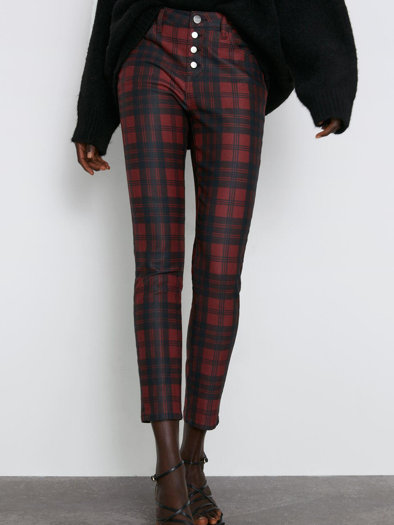 

Брюки Zara XAZ228849RDPY 38 Красные