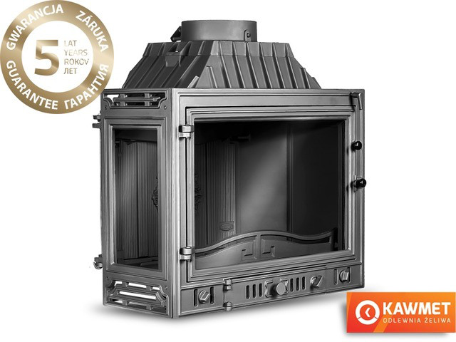 

Каминная топка Kaw-Met W4 с левым боковым стеклом (14.5 kW)