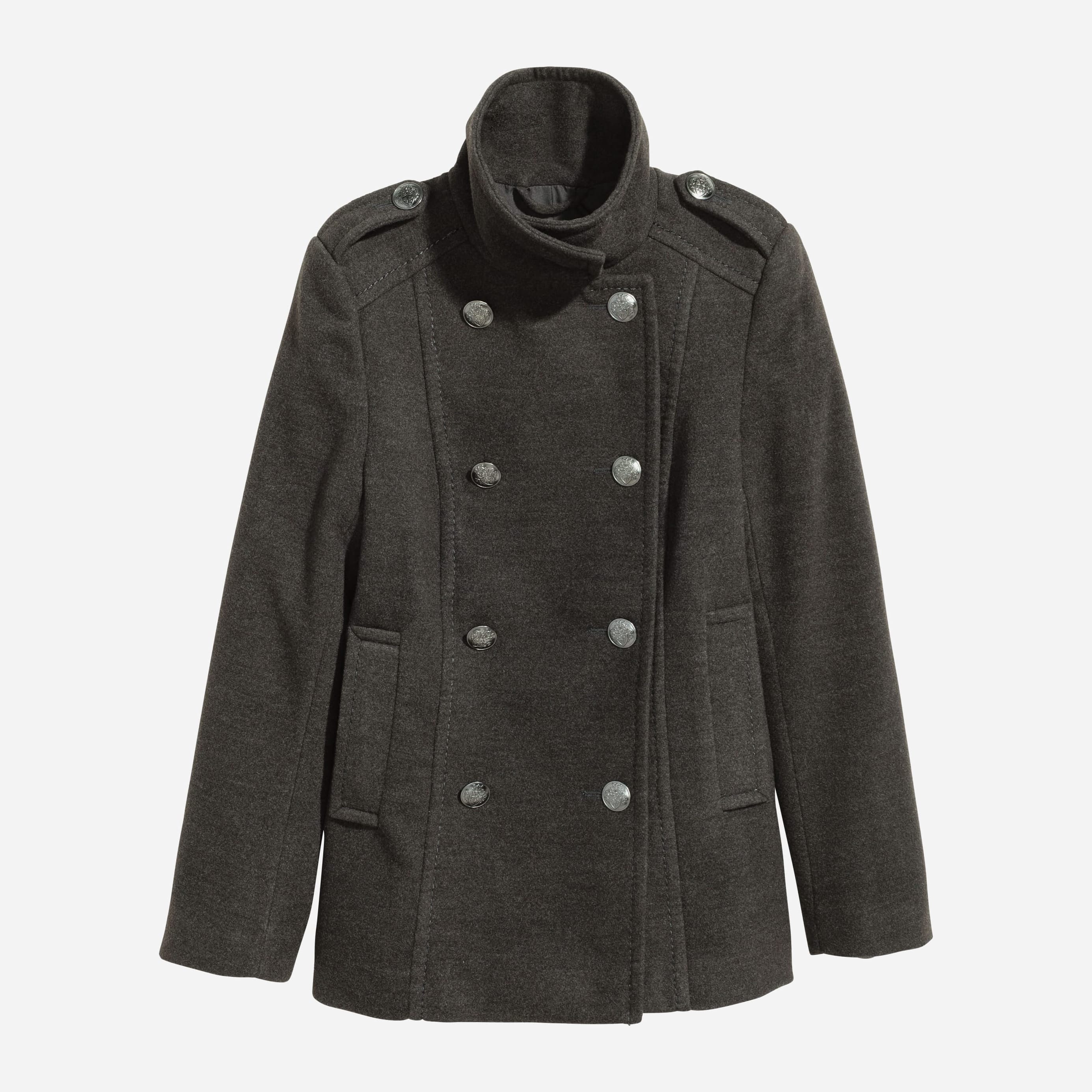 

Пальто H&M XAZ155824MCWK 44 Серое