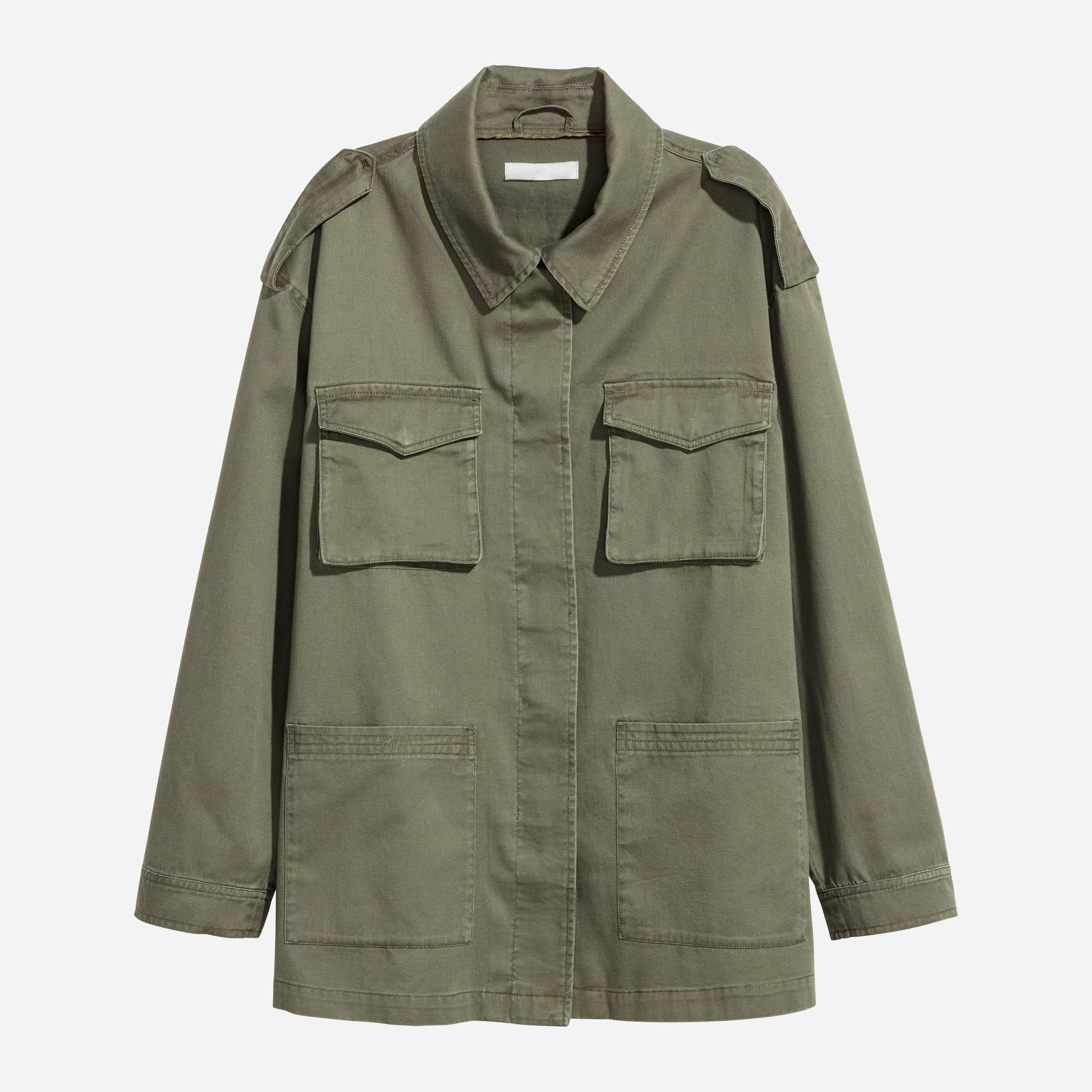 

Джинсовая куртка H&M XAZ155824VAKJ  Темно-зеленая, Джинсовая куртка H&M XAZ155824VAKJ L Темно-зеленая