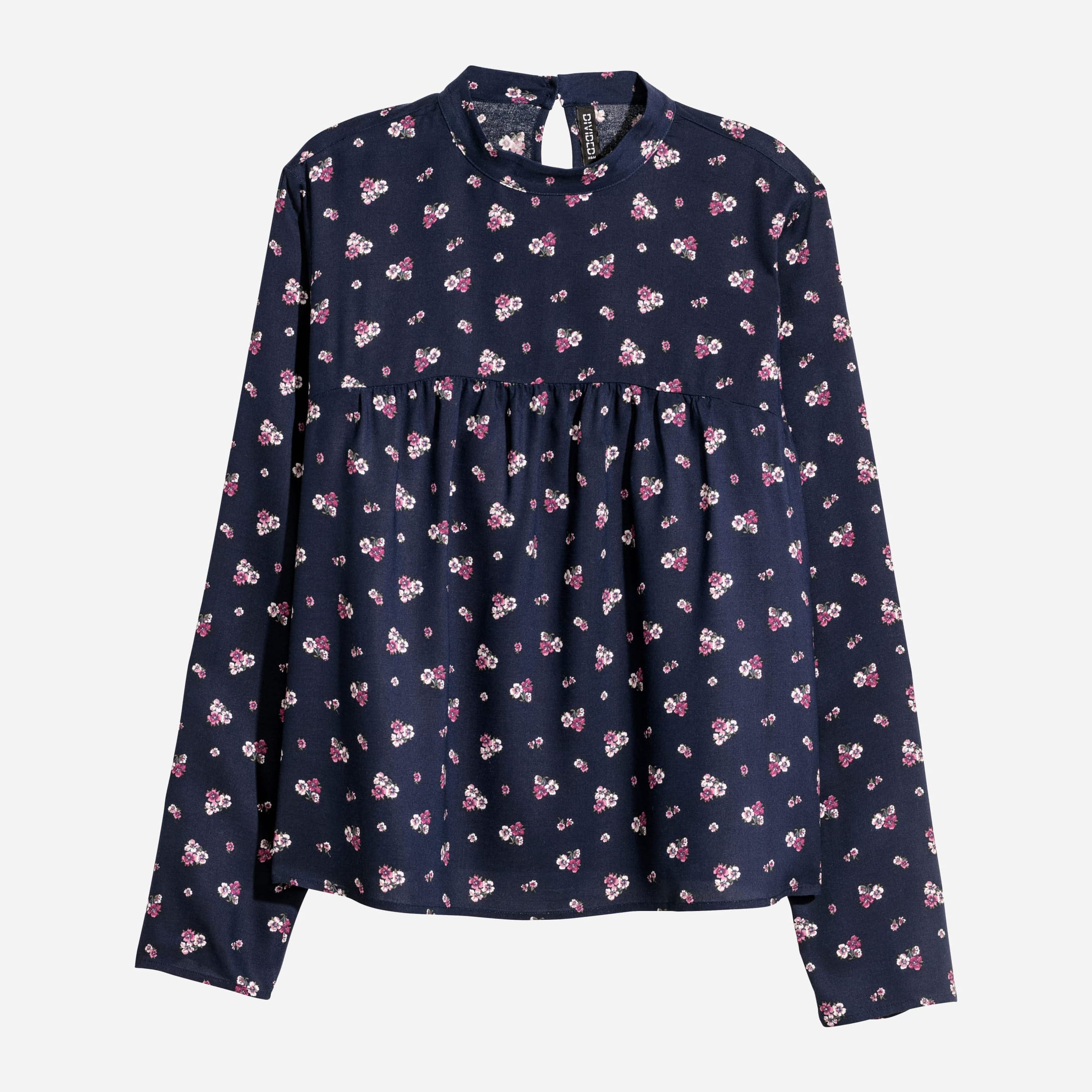 

Блузка H&M XAZ094254ZORY  Темно-синяя, Блузка H&M XAZ094254ZORY 46 Темно-синяя