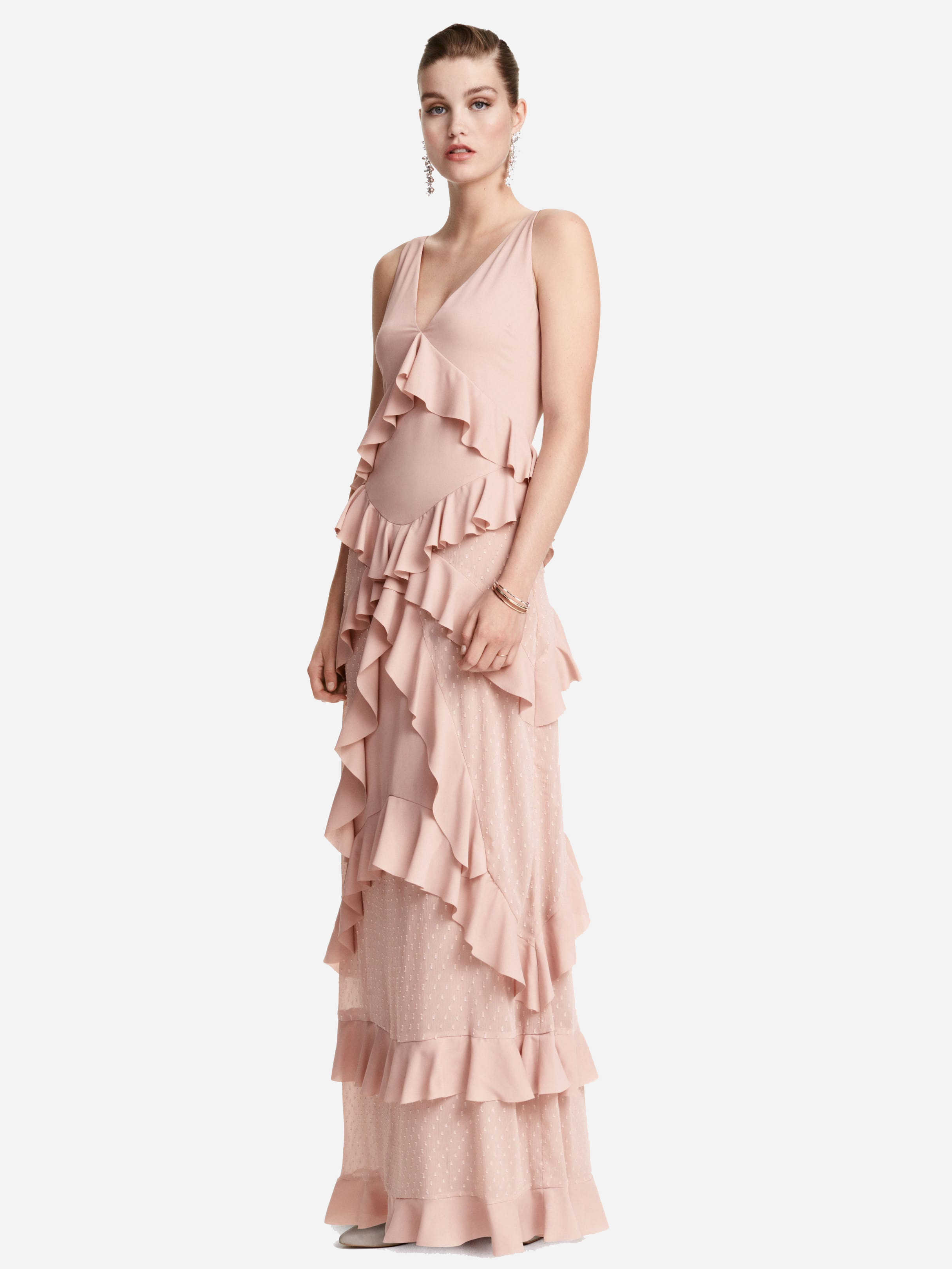 Акція на Плаття H&M XAZ099855NOGK 40 Блідо-рожеве від Rozetka