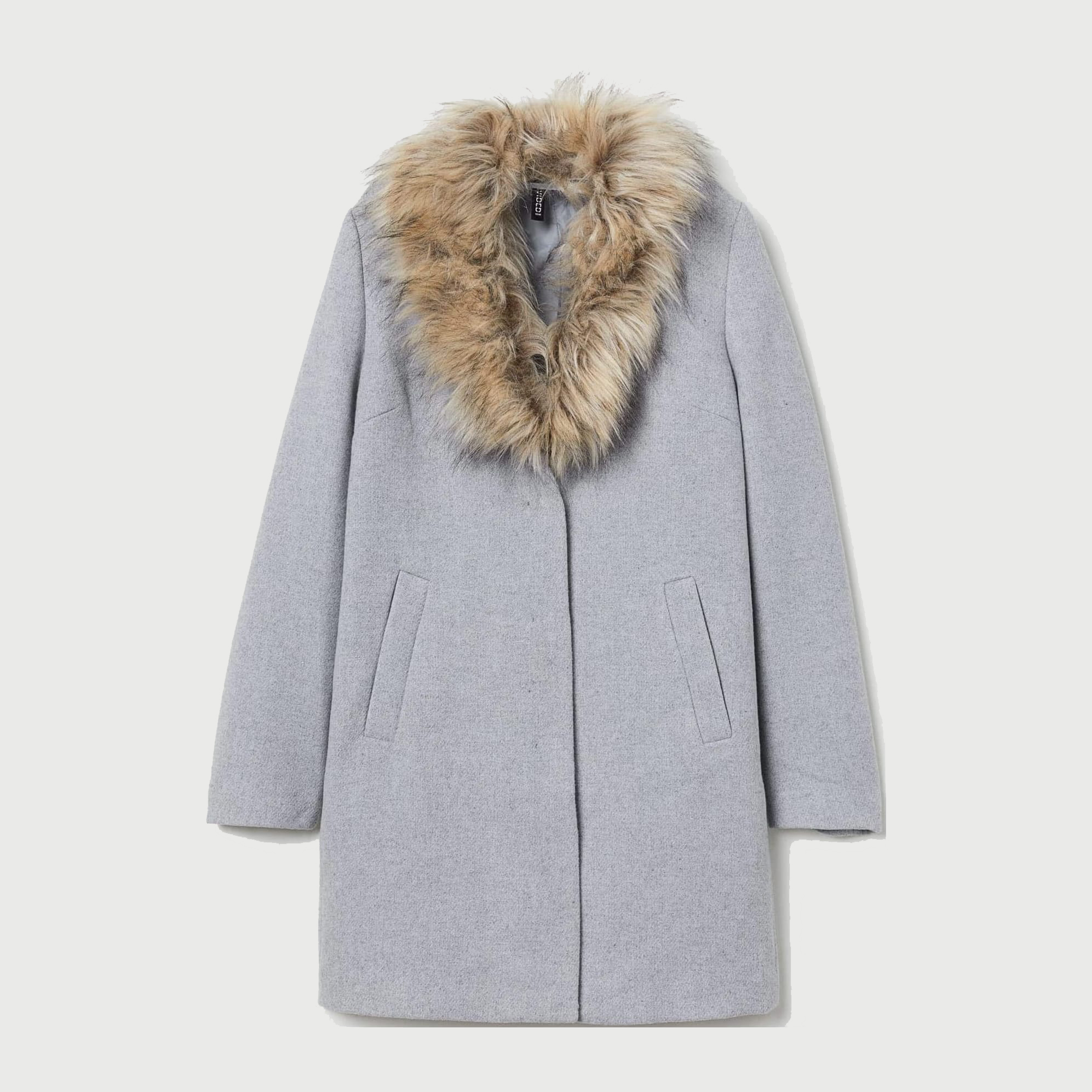 

Пальто H&M XAZ142798VBSH  Серое, Пальто H&M XAZ142798VBSH 46 Серое