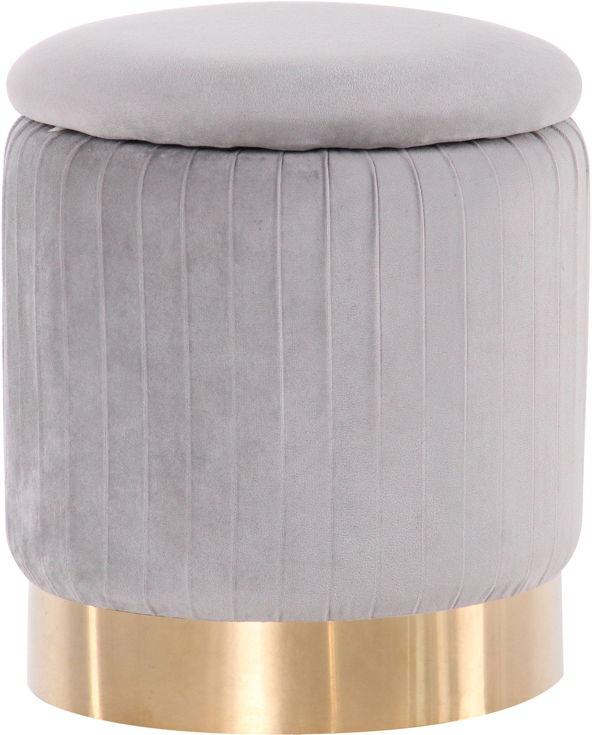 

Пуф AMF Little Monte Grey / Golden Chrom