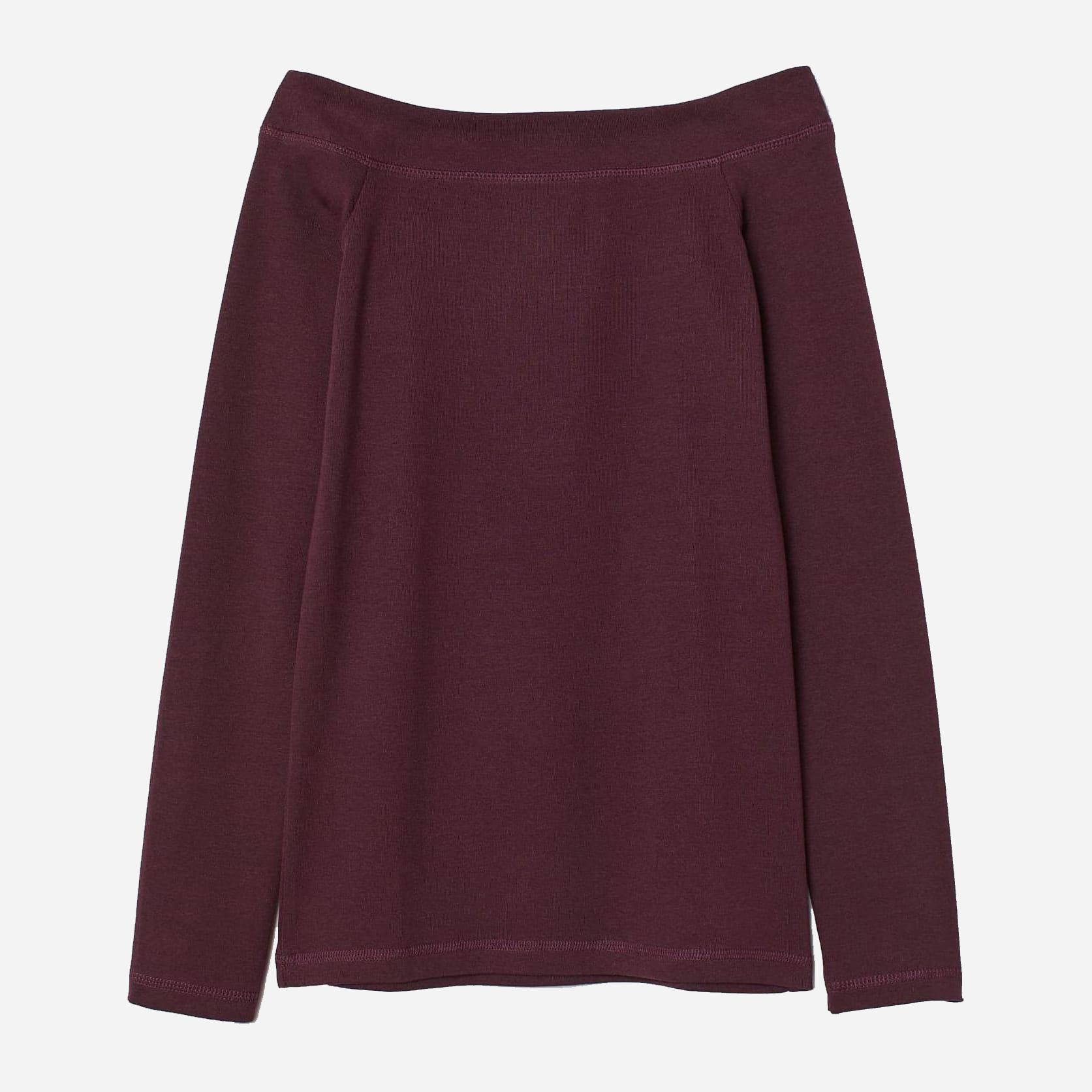 

Лонгслив H&M XAZ168990VXOS  Бордовый, Лонгслив H&M XAZ168990VXOS S Бордовый