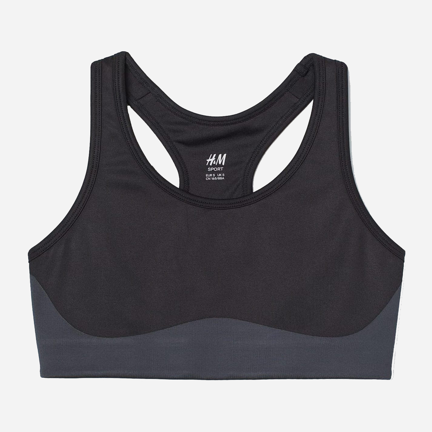 

Спортивный топ H&M XAZ207493UWLH  Черный, Спортивный топ H&M XAZ207493UWLH L Черный