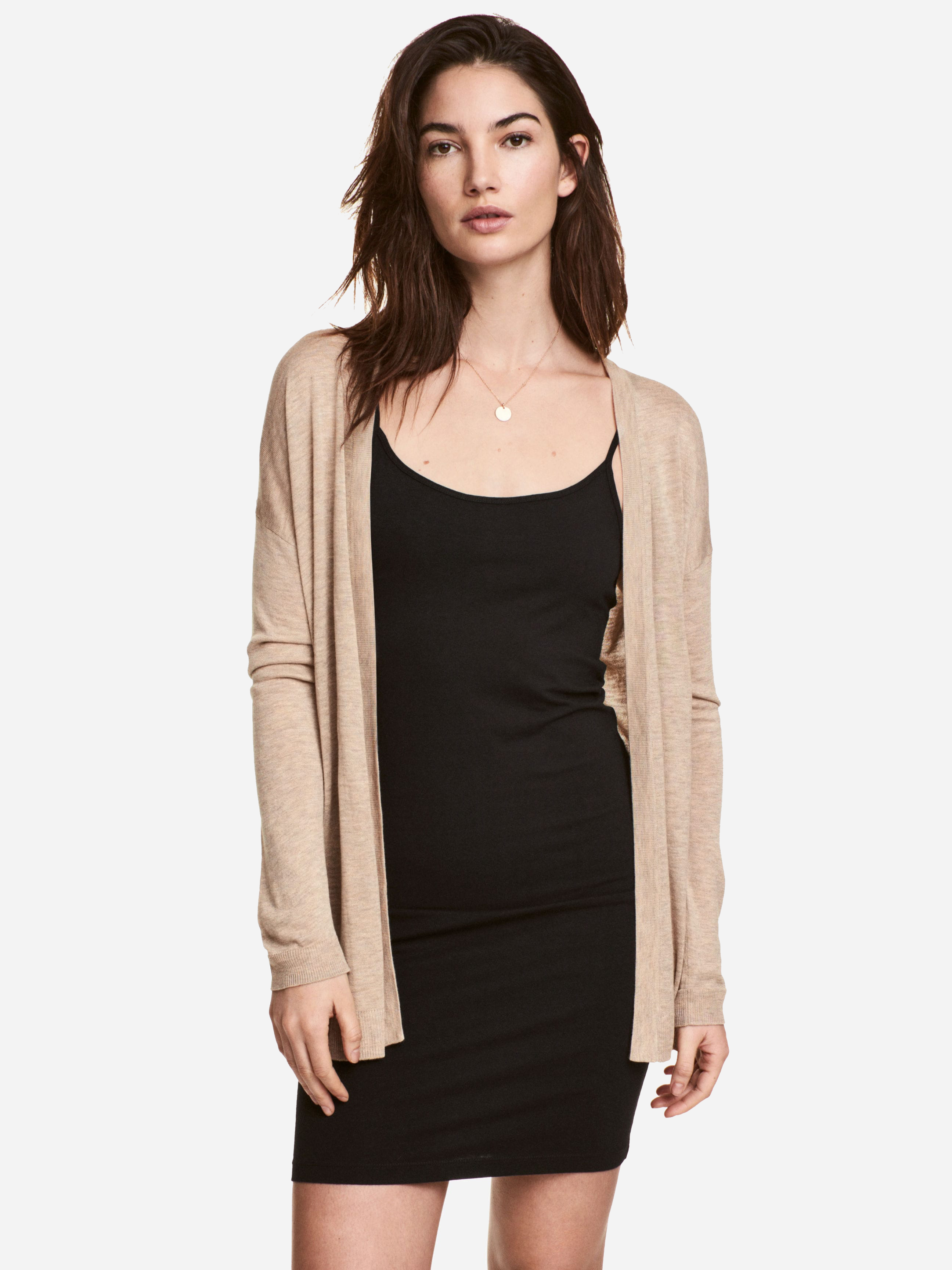 

Кардиган H&M XAZ017221HTML М Бежевый