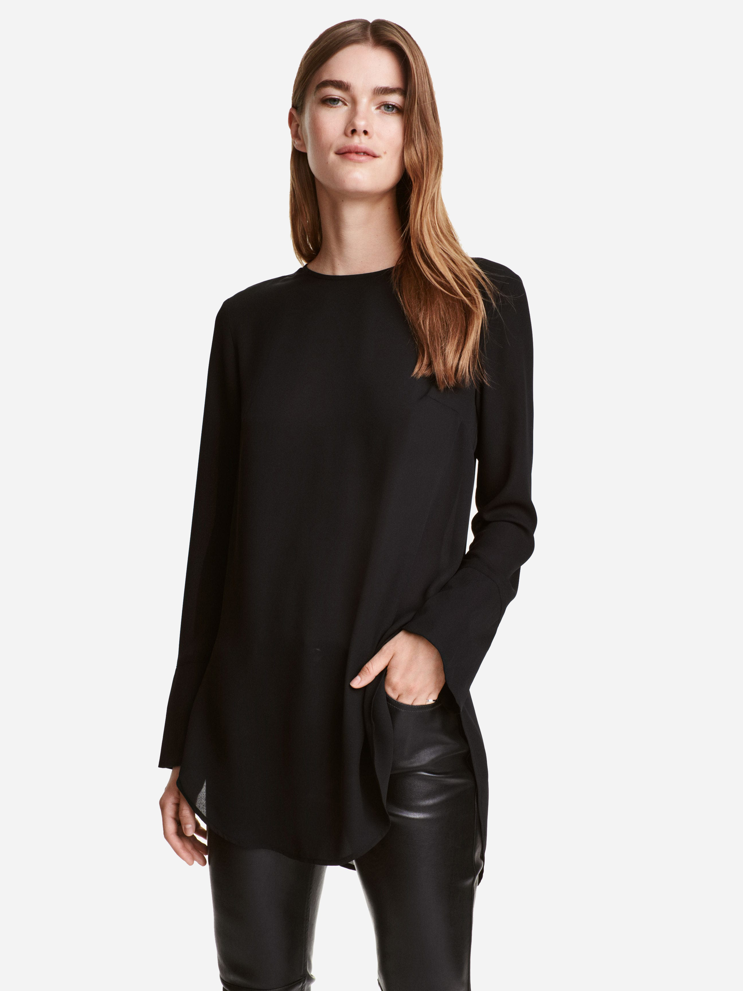

Блузка H&M XAZ019152KWFU 2XL Черная