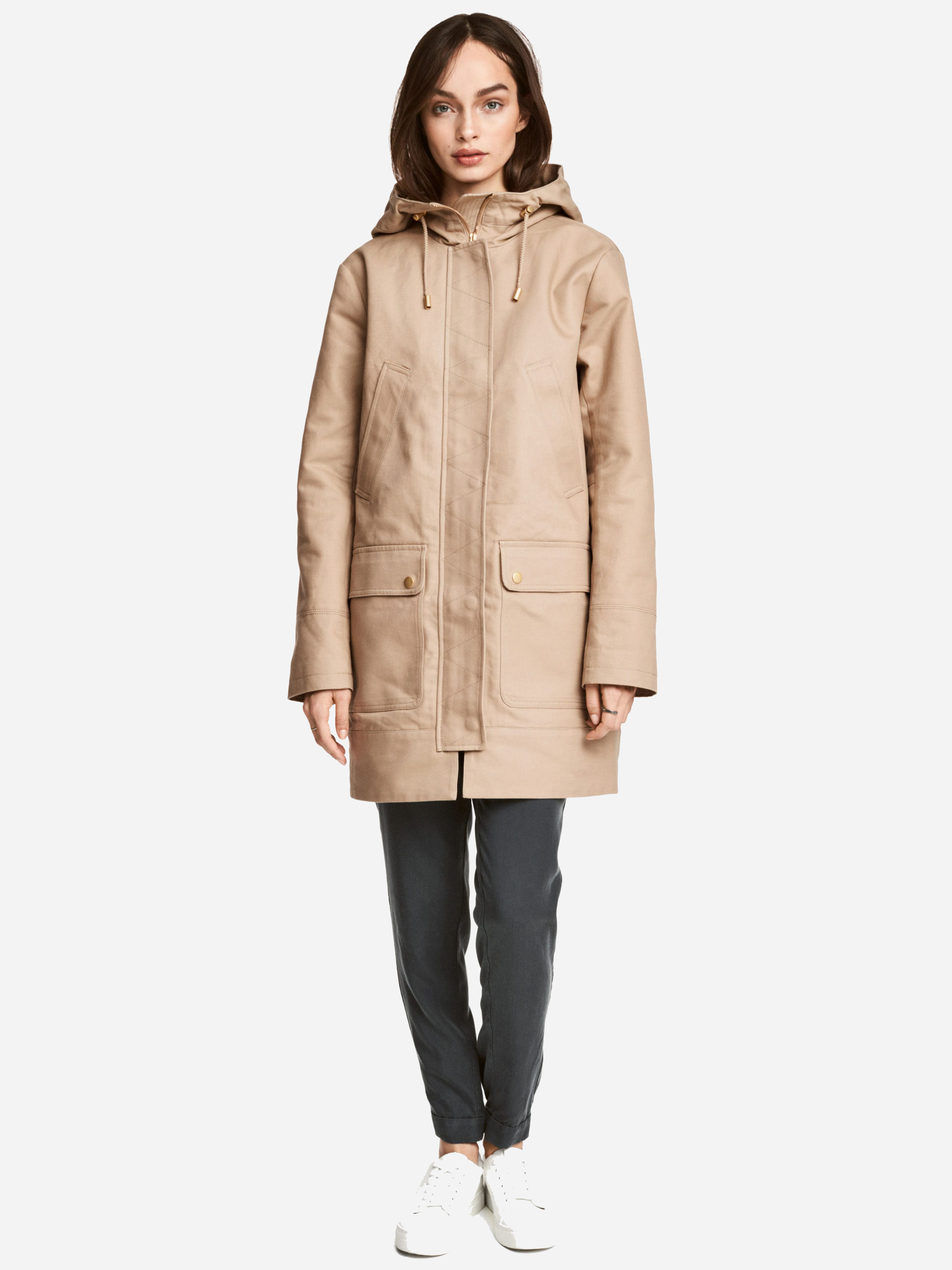 

Парка H&M XAZ155824UMSB  Бежевая, Парка H&M XAZ155824UMSB 46 Бежевая