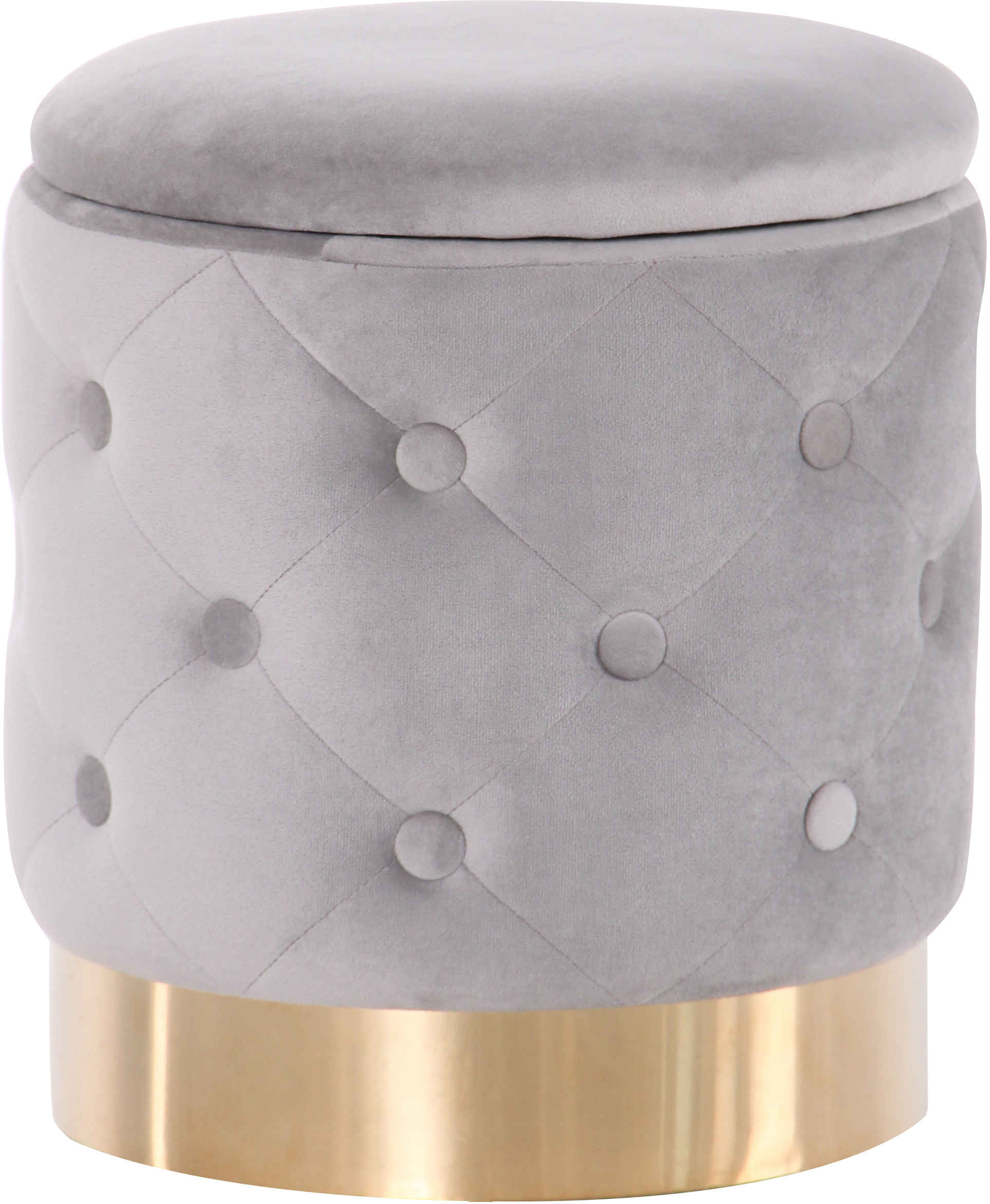 

Пуф AMF Little Janett Grey / Golden Chrom