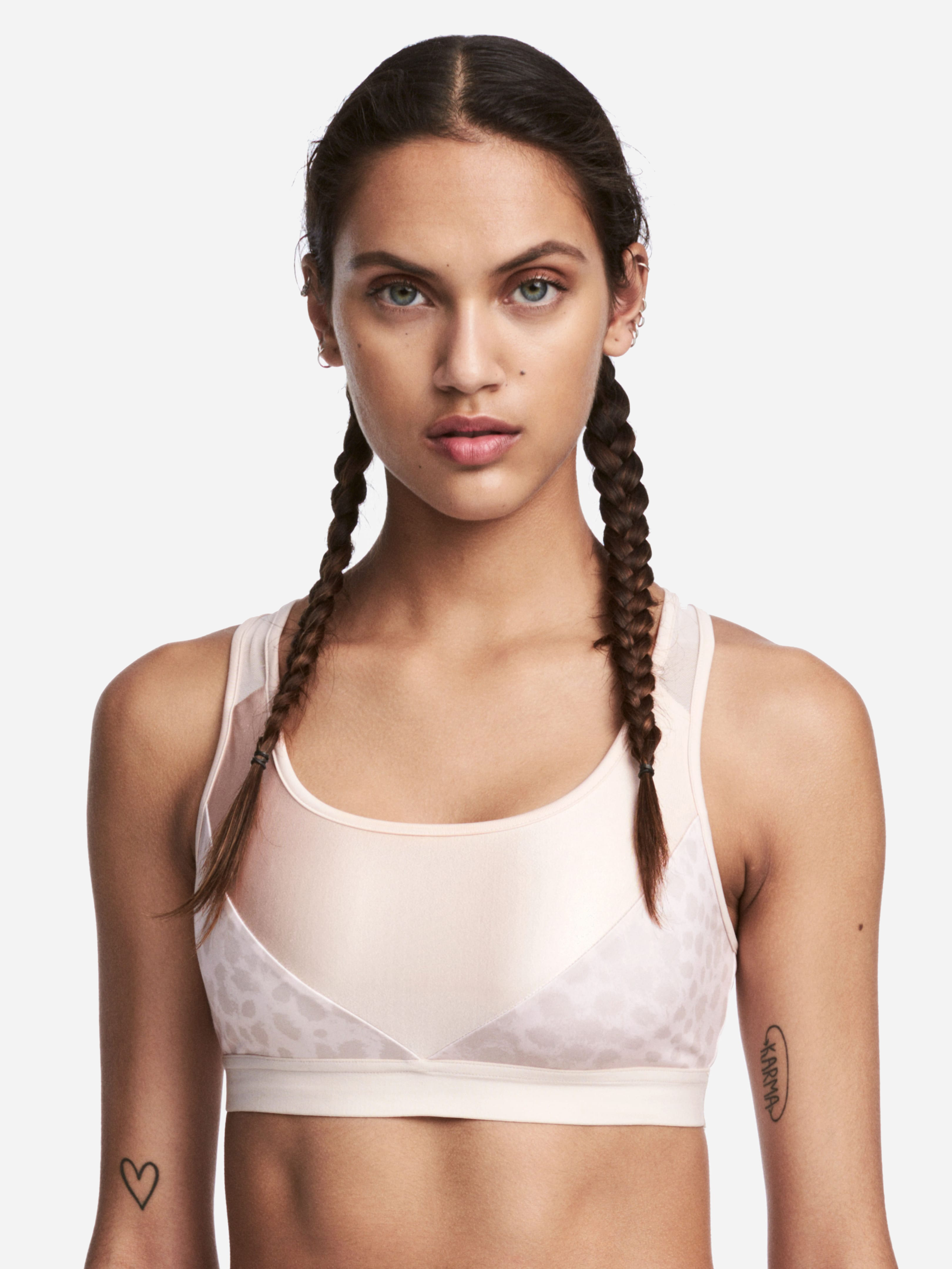 

Спортивный топ H&M XAZ080674RMMS  Бледно-розовый, Спортивный топ H&M XAZ080674RMMS L Бледно-розовый