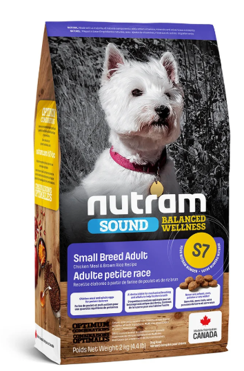 

Сухой корм для собак Nutram Sound Balanced Wellness Small Breed со вкусом курицы 20 кг (067714102321)