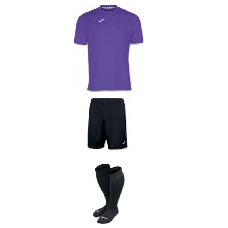 

Комплект футбольной формы фиолетовый Joma COMBI №25 M
