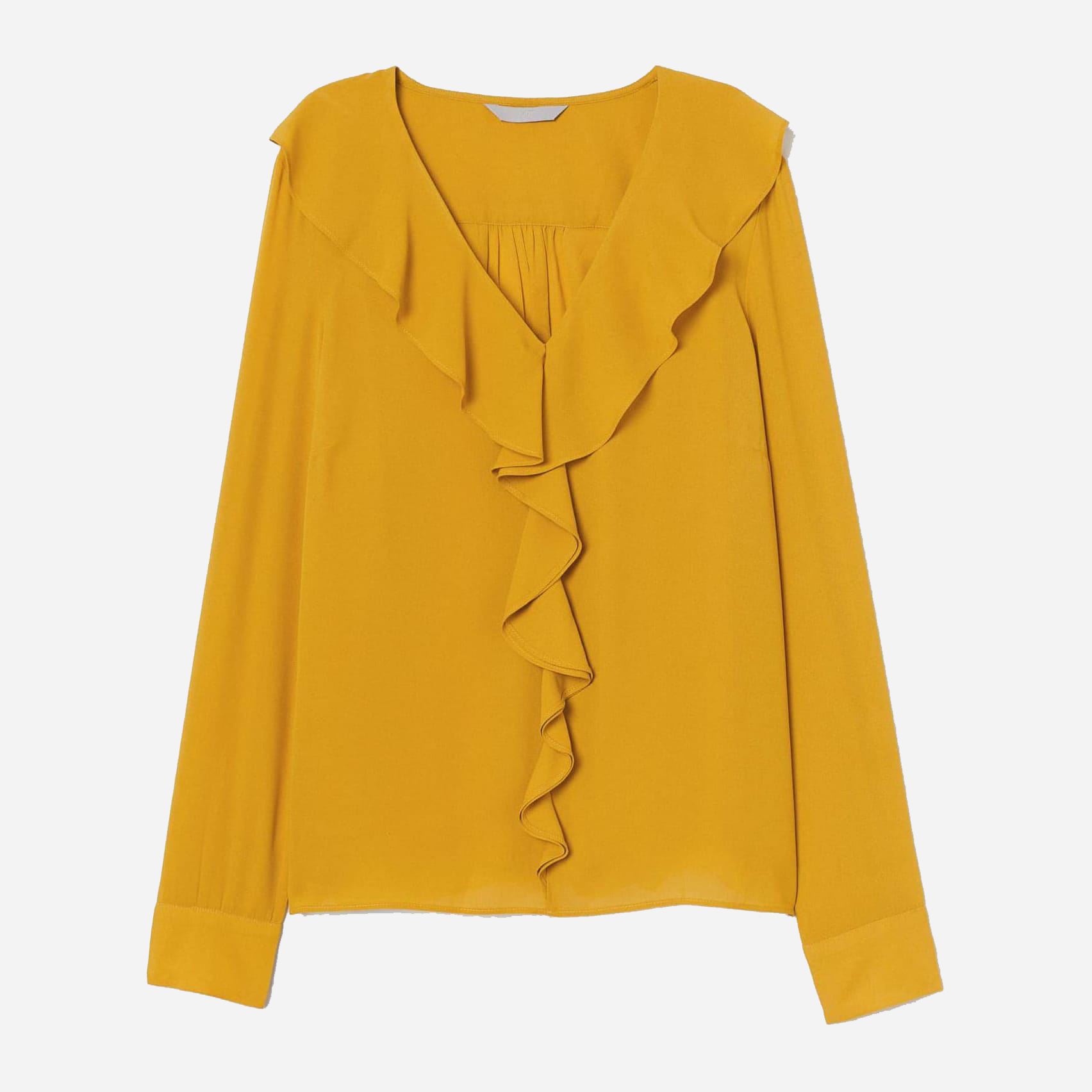 

Блузка H&M XAZ206604ULDJ 46 Горчичная