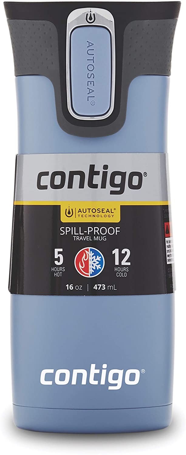 

Термокружка Contigo AutoSeal West Loop art104401 (Голубой/Серый, объем 473 мл)