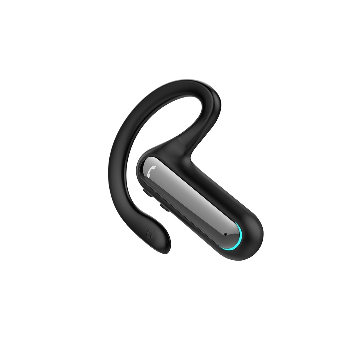 

Беспроводная Bluetooth гарнитура Yincine F810 на основе костной проводимости Черная