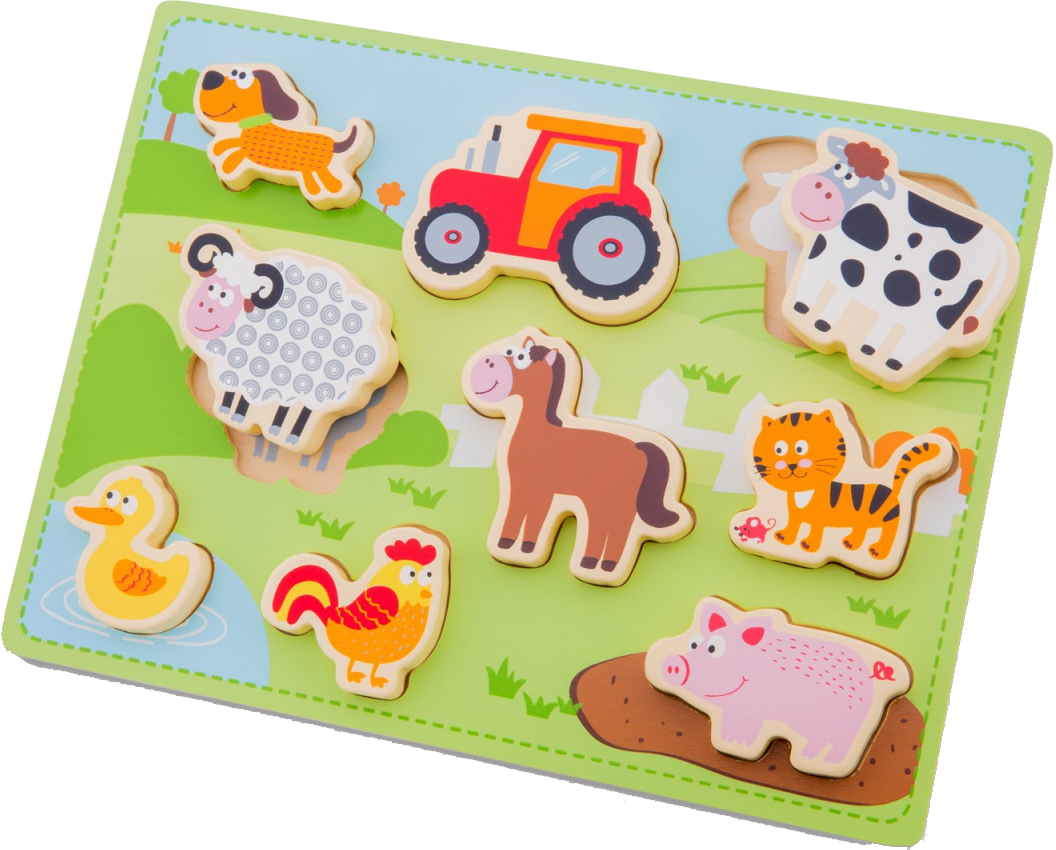 

Пазл игровой New Classic Toys Ферма (8718446105211)