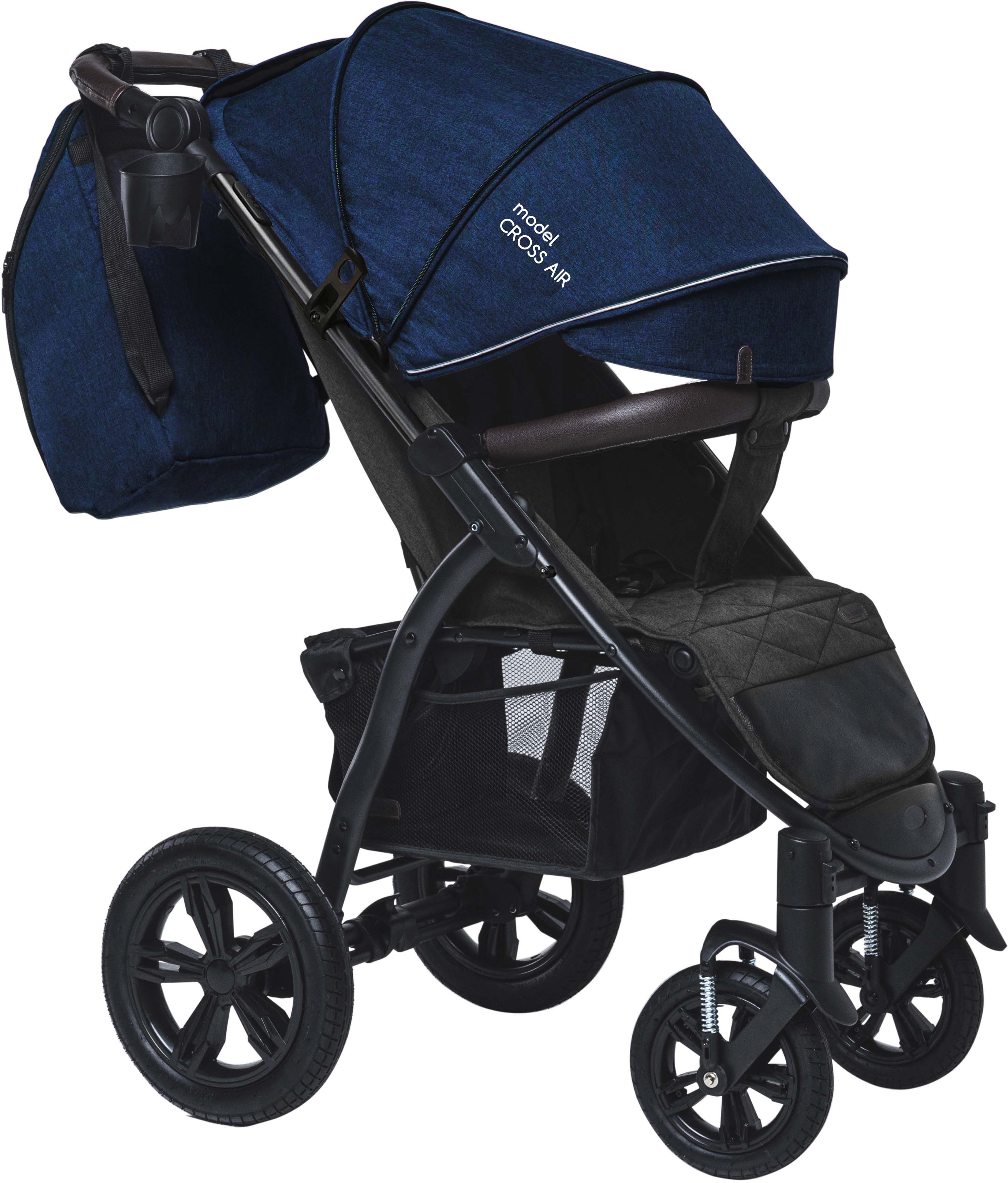 

Прогулочная коляска Bubago Model Cross Air Space blue (BG2020/24)